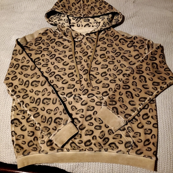 True Religion leopard print hoodie - Picture 2 of 4